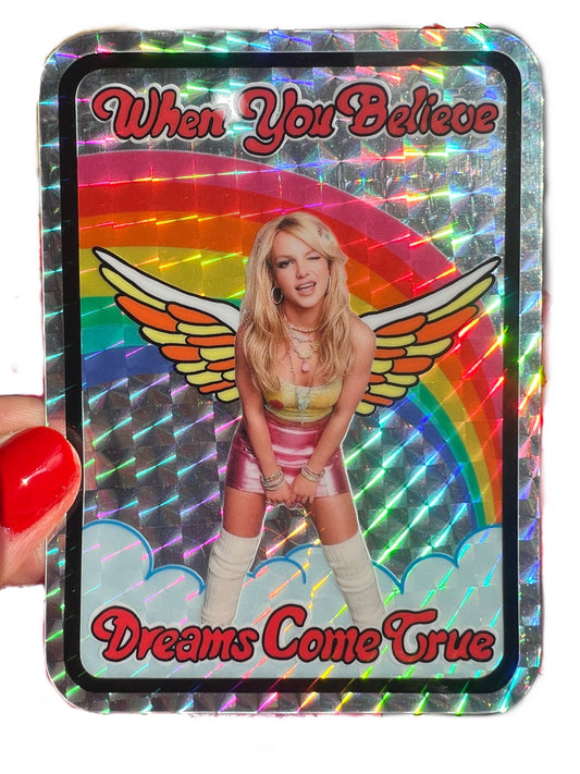 Astral Weekend - Y2K Affirmation STICKER 4 Inch