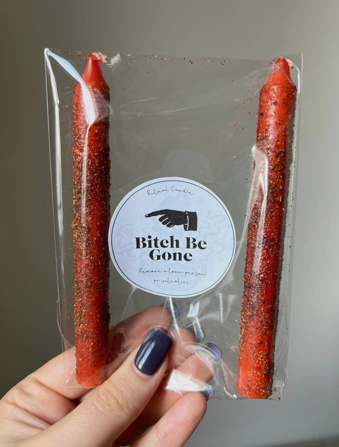 Bitch Be Gone Ritual Candle