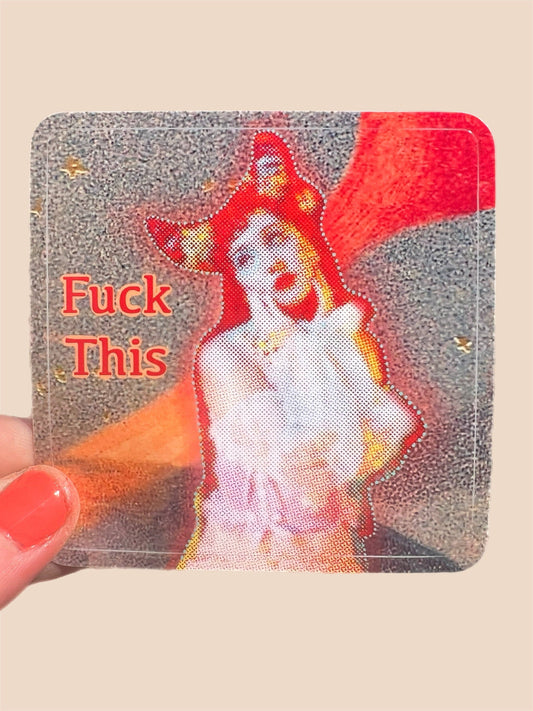 Astral Weekend - Chappell Roan Fuck This STICKER 3 Inch