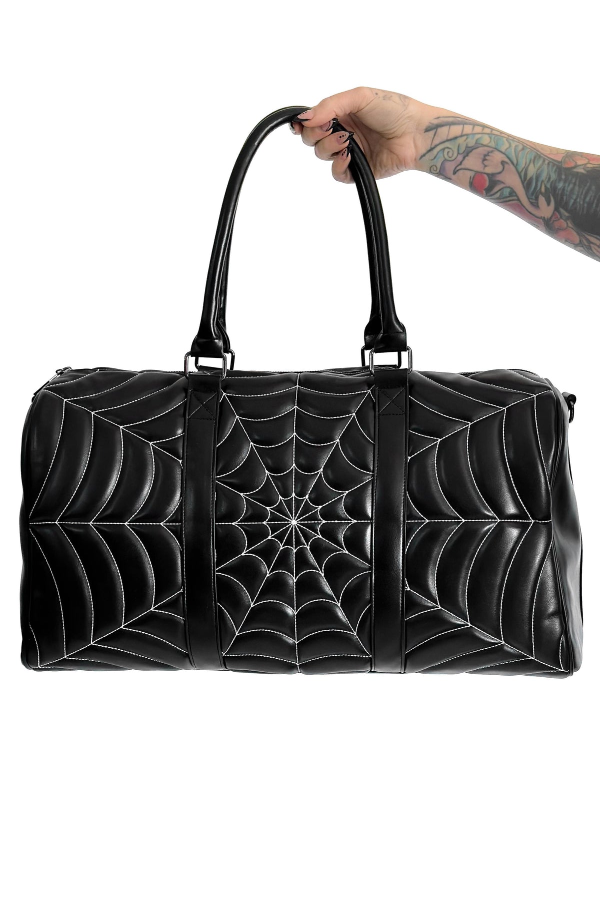 Foxblood - Web Weekender Bag - Black/White