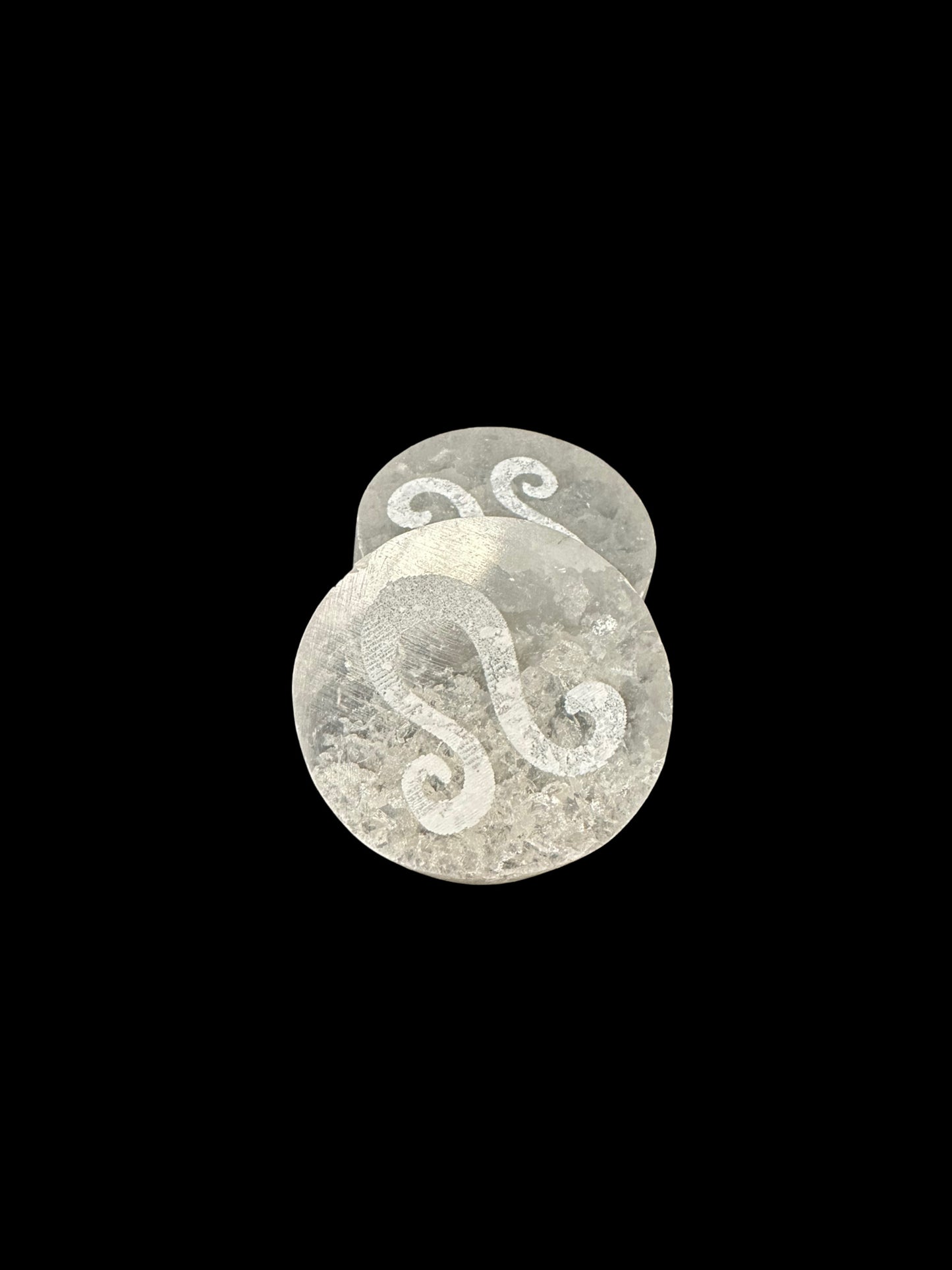 Zodiac Selenite Disc