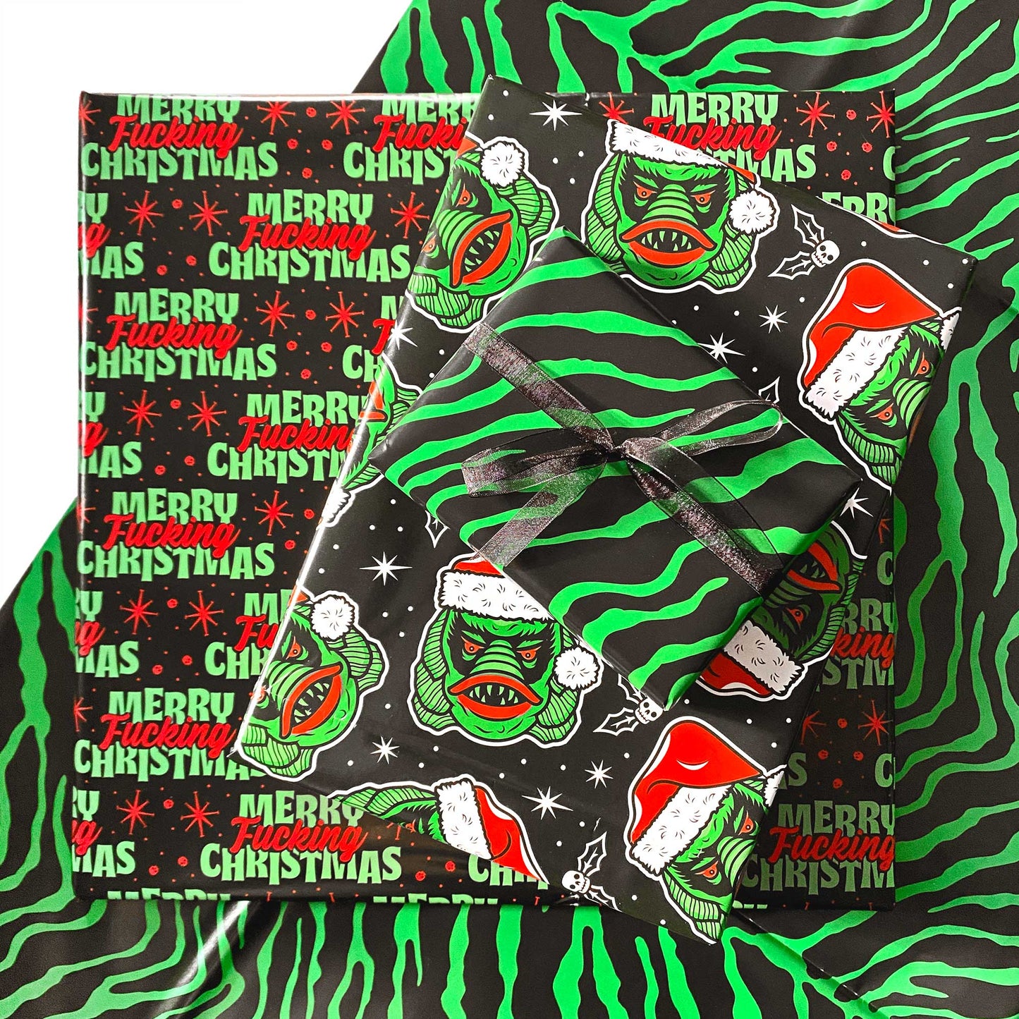 Sourpuss - SOURPUSS SANTA CREATURE GIFT WRAP SET