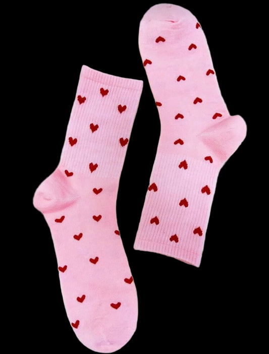 Valentines Heart Socks