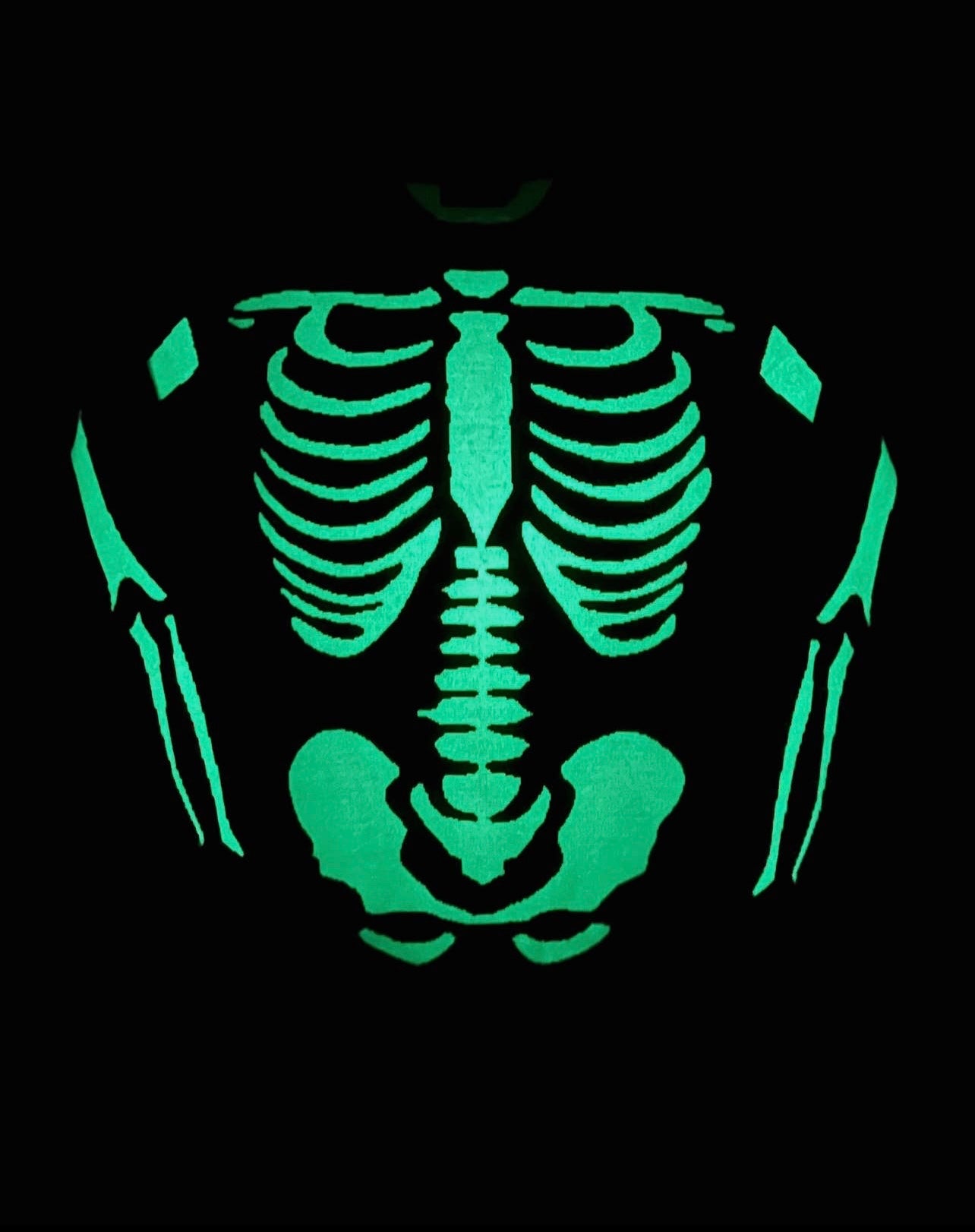 All Bones Skeleton Sweater-Glow in the Dark!