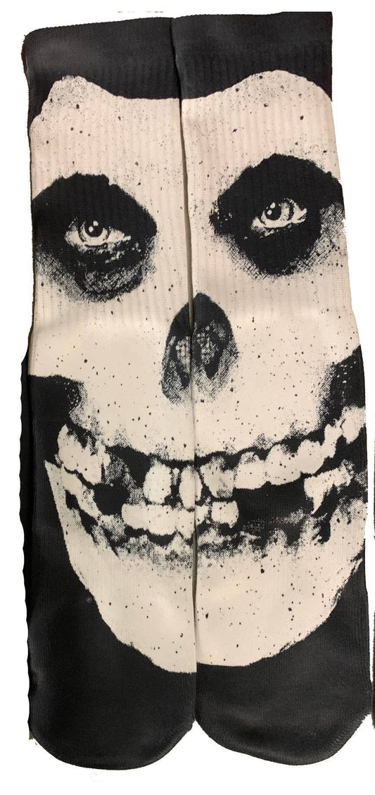 Misfits- Glow Skull Socks