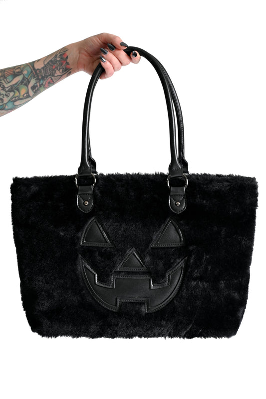 Fuzzy Jack Tote Bag