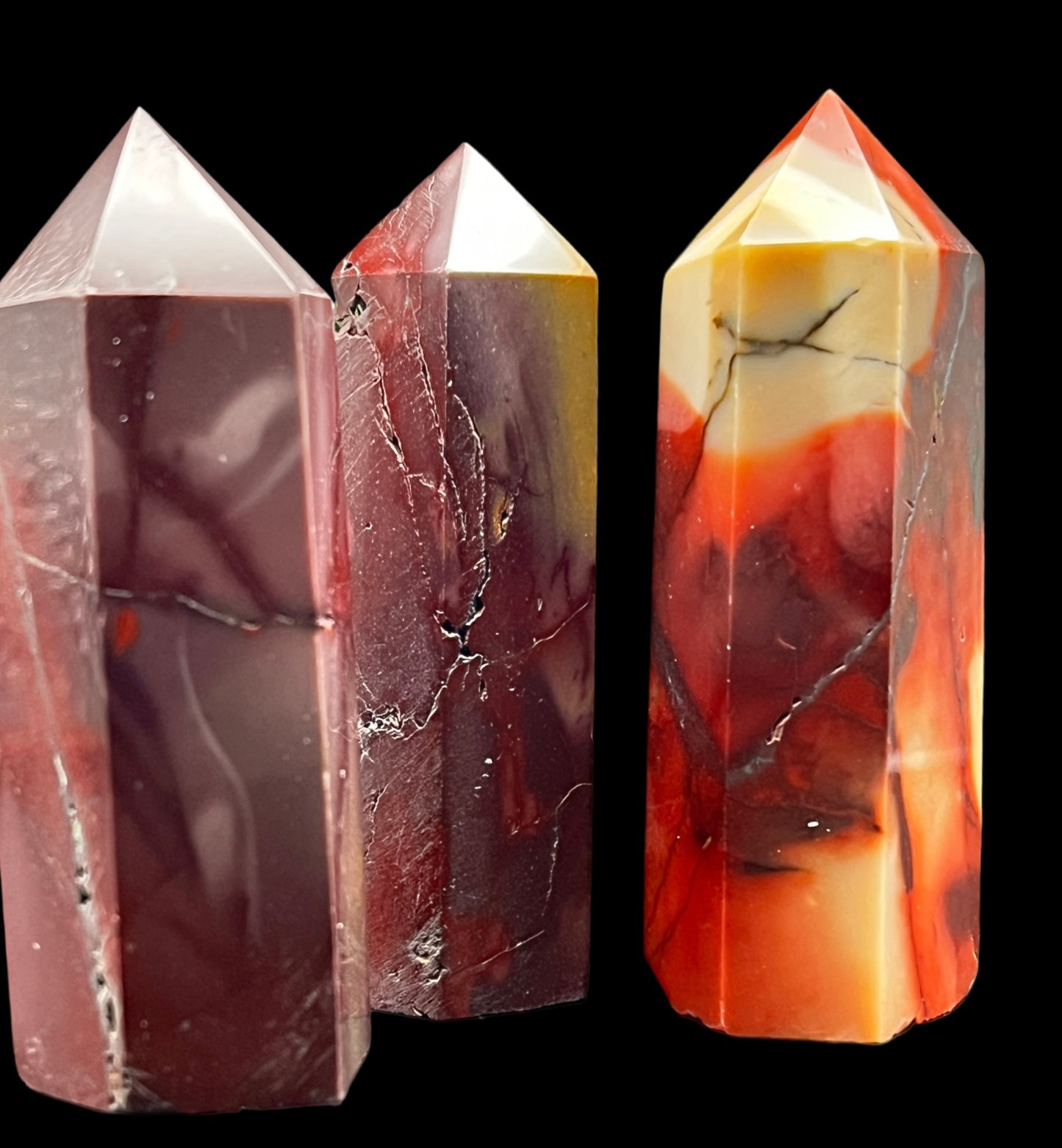 Mookaite Jasper Towers