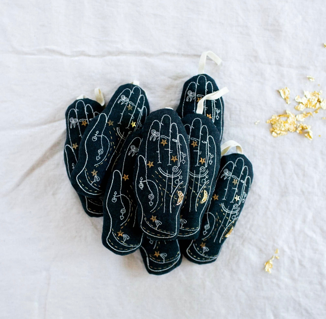 Palmistry Cotton & Lavender Filled Ornaments