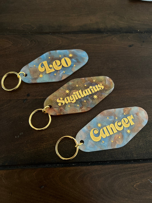 Zodiac Key Chains