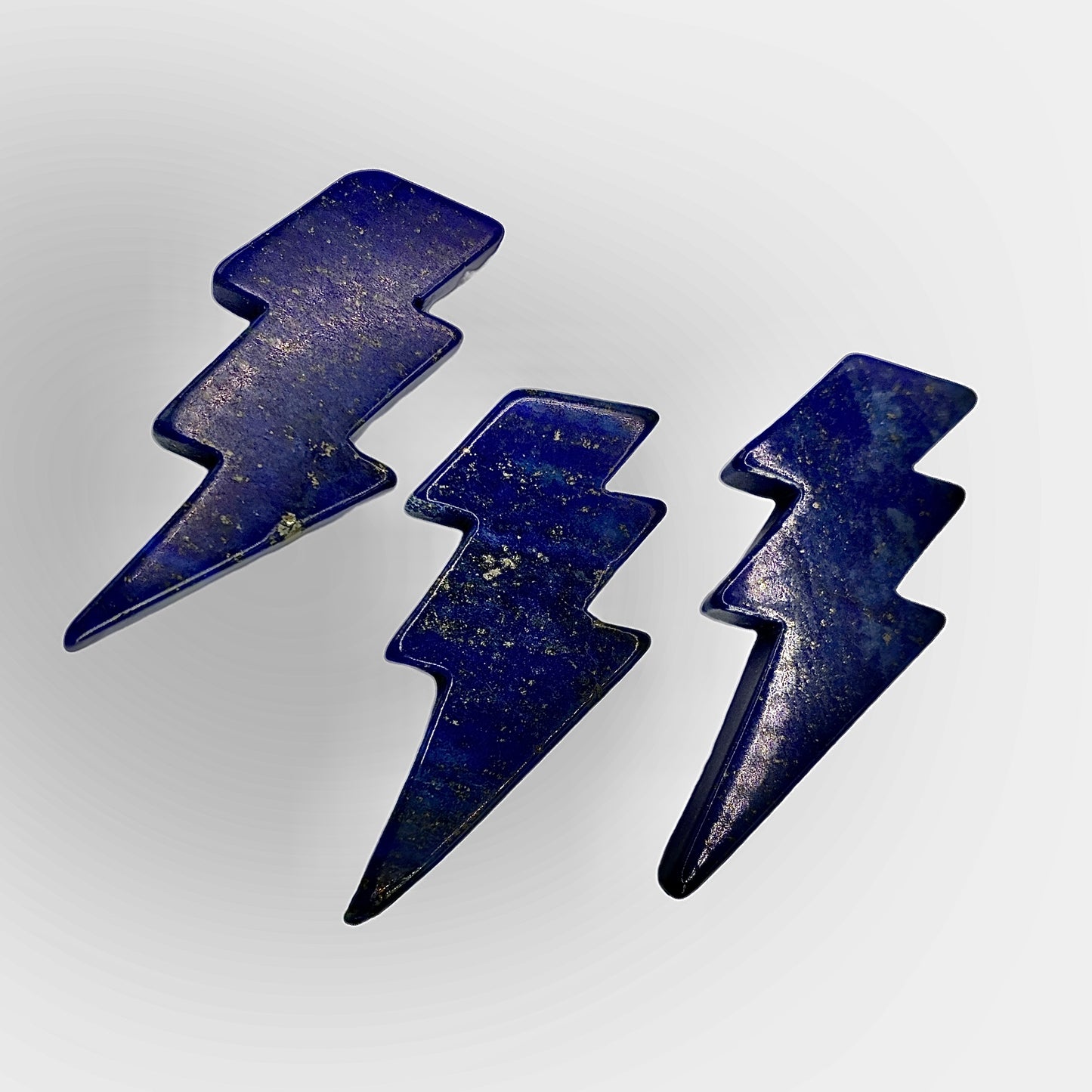 Lapis Lazuli Lightening Bolts