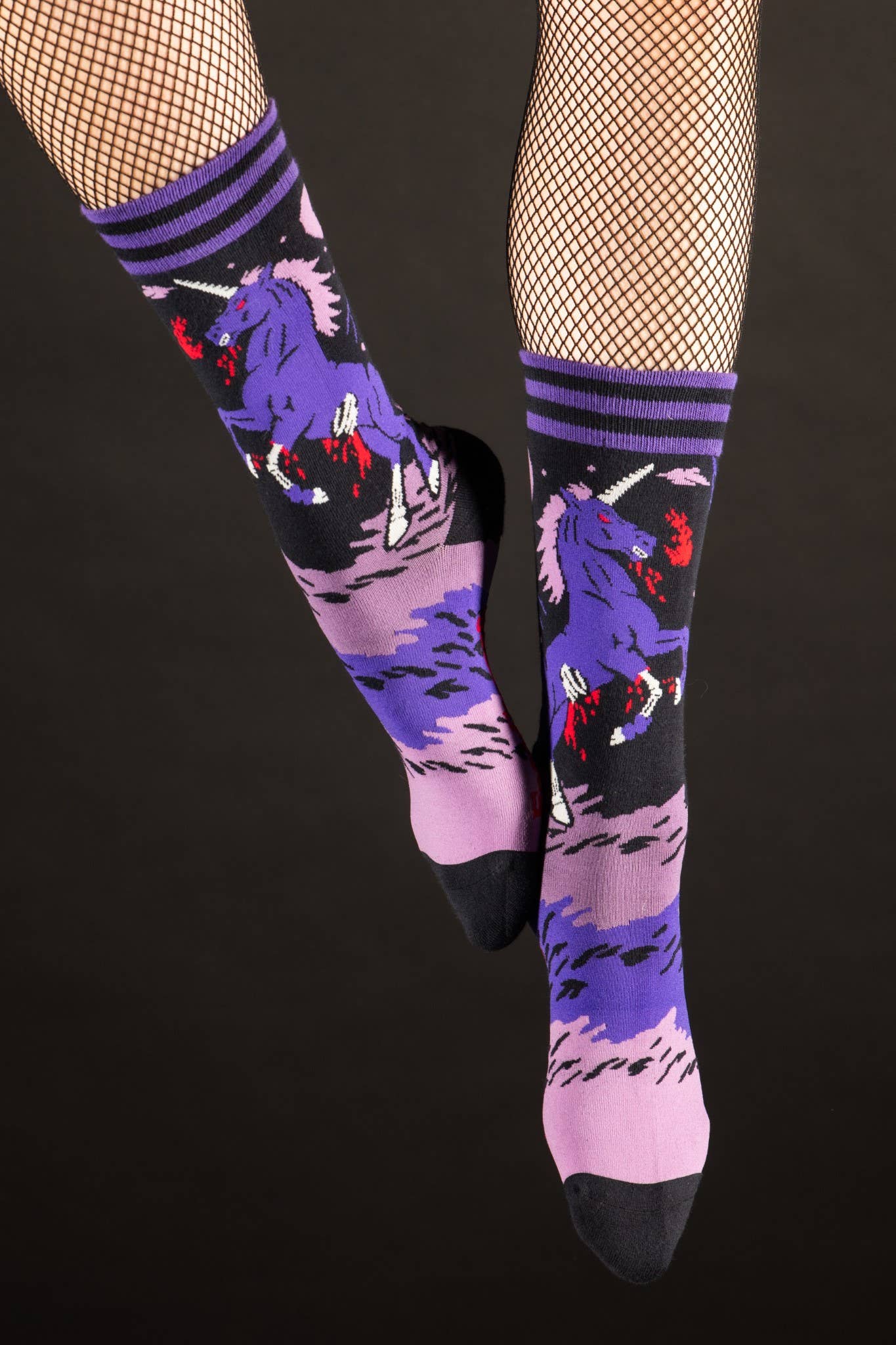 Foot Clothes- Evil AF Unicorn Socks