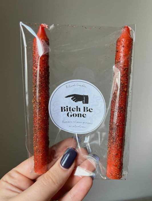 Bitch Be Gone Ritual Candle