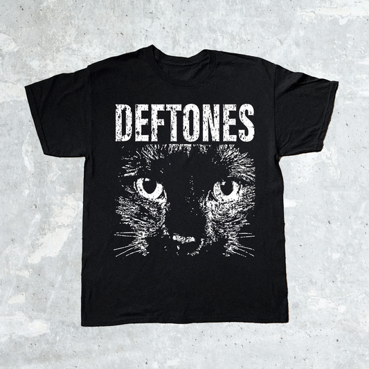 Parallel Vintage - Deftones Vintage Black T-Shirt - Black