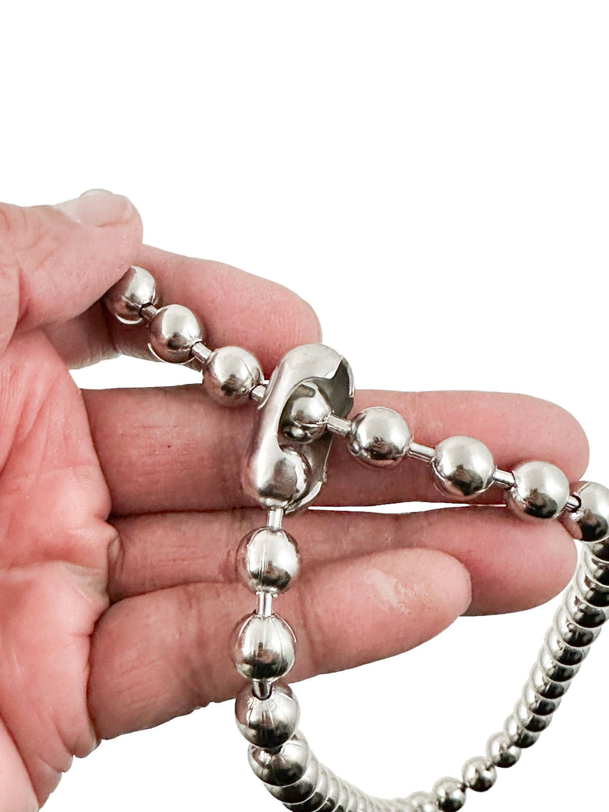 Funk Plus - REGULAR BALL CHAIN NECKLACE - 18" / Silver