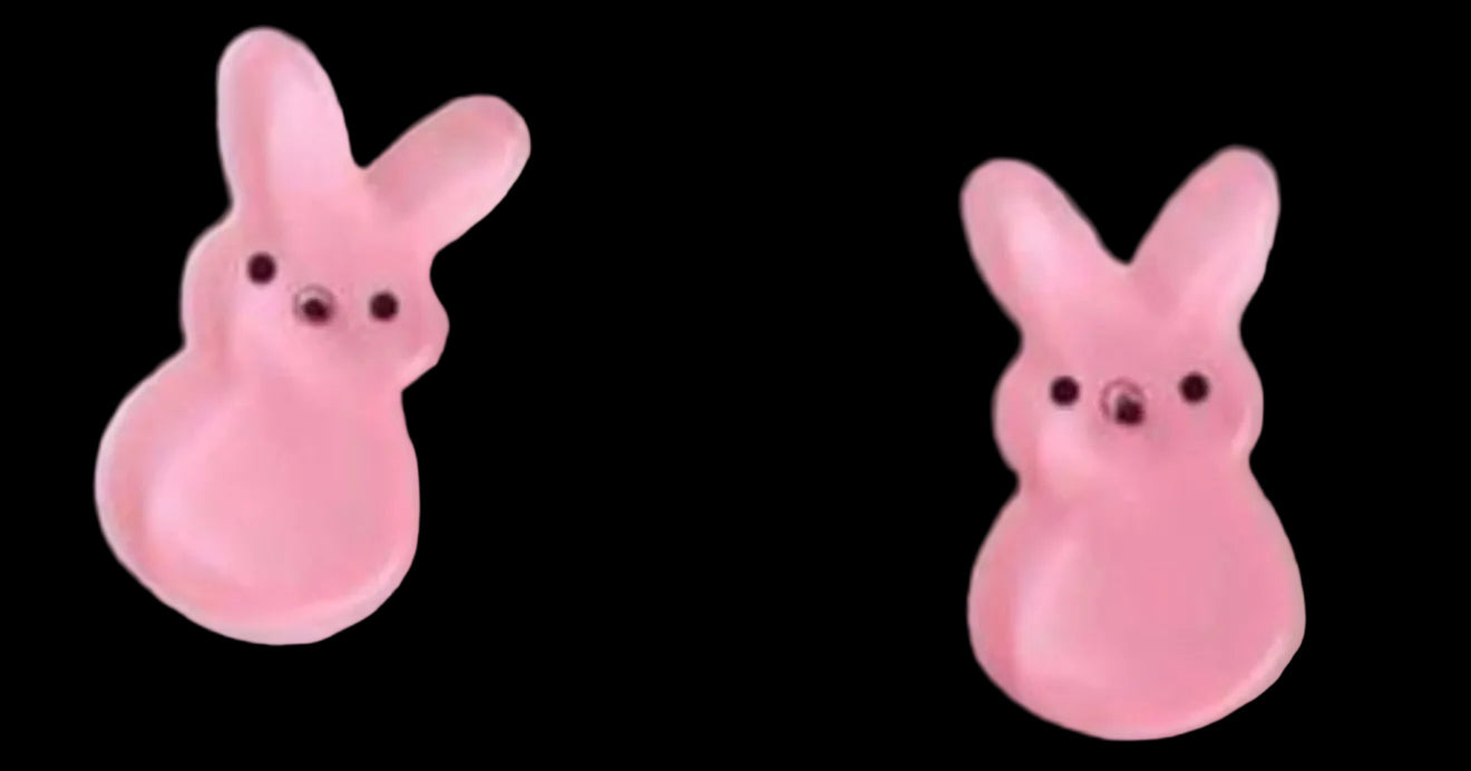 Peep Bunny Earrings