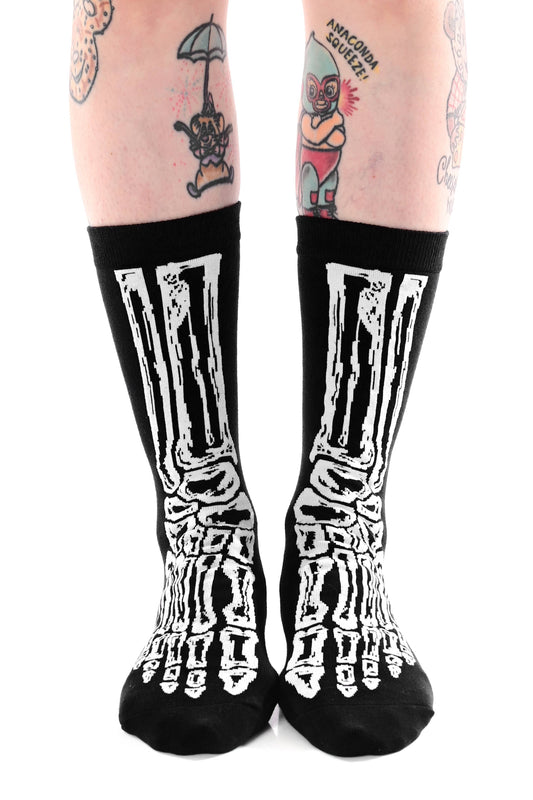 Skelly Foot Socks