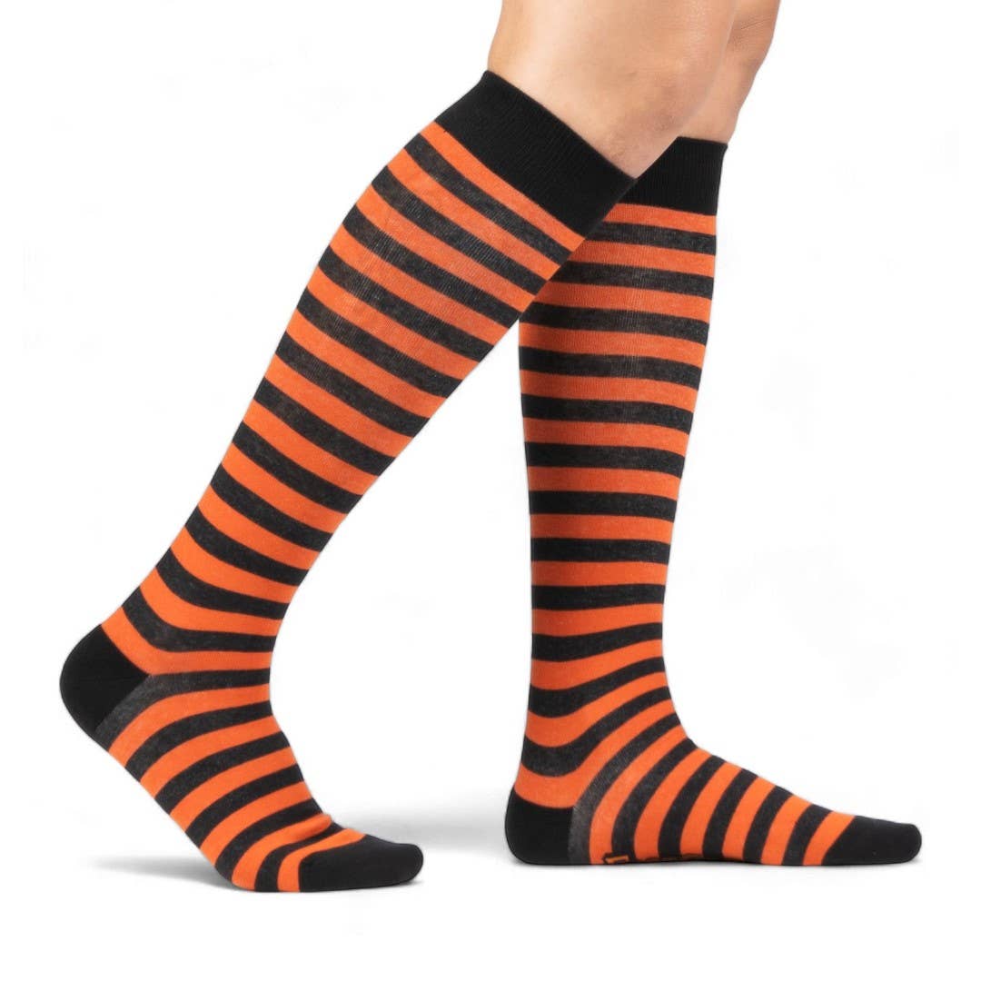 Striped Knee High Socks