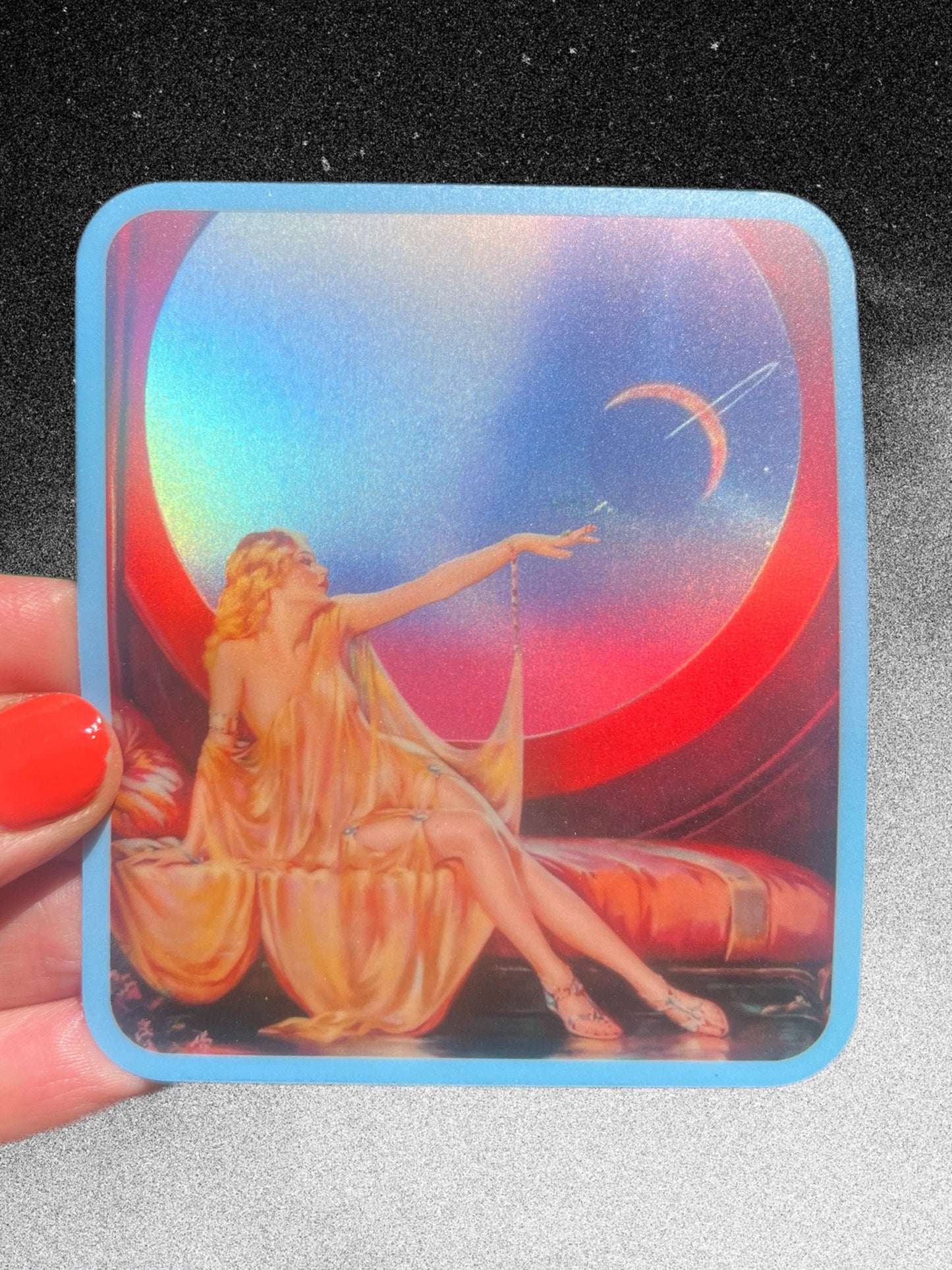 Astral Weekend - Sci-Fi Space Fantasy STICKER 3 Inch