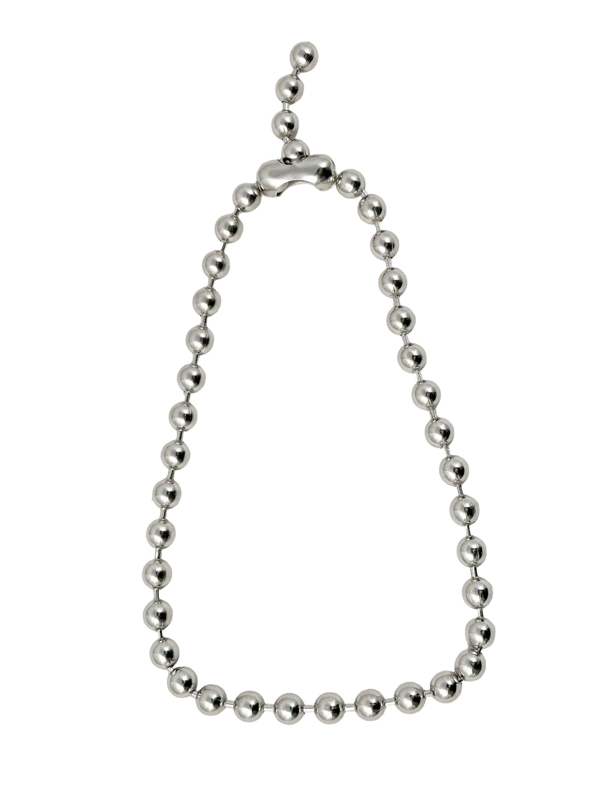 Funk Plus - REGULAR BALL CHAIN NECKLACE - 18" / Silver