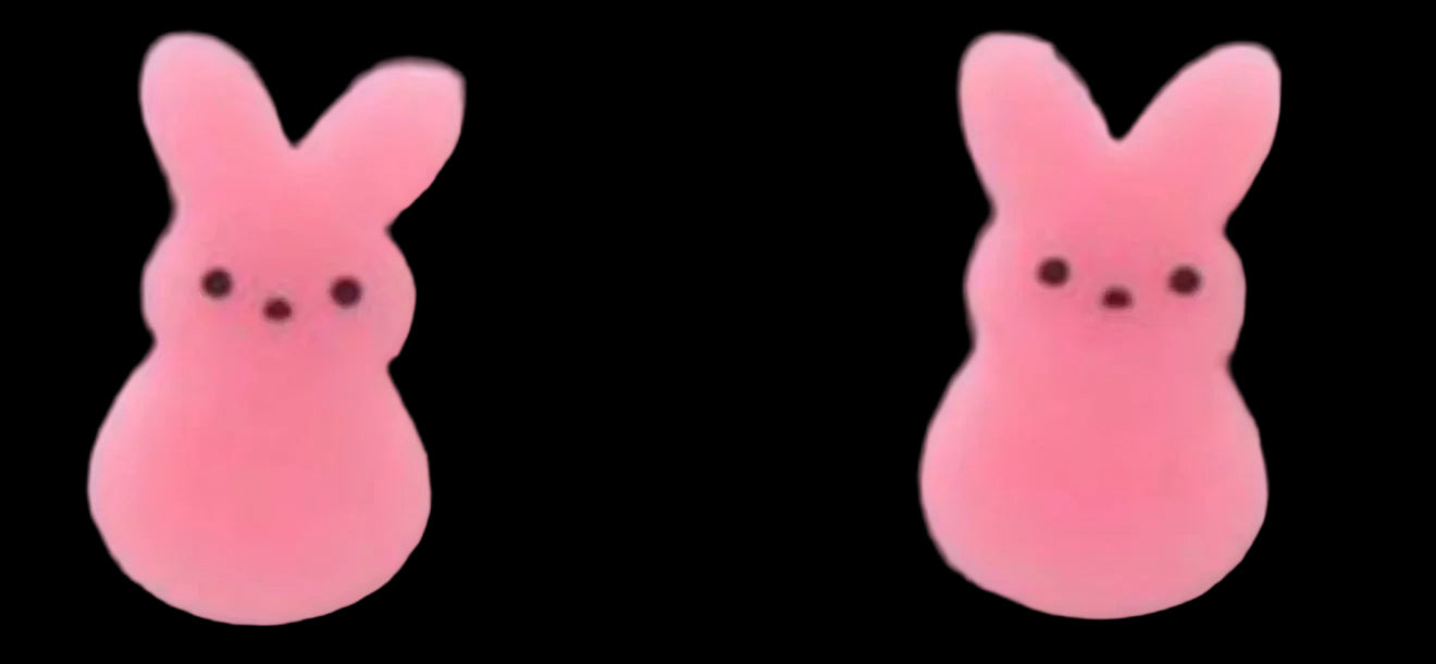Peep Bunny Earrings