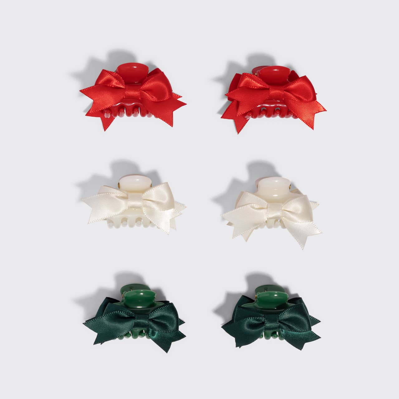 KITSCH - Mini Claw Clips 6pc Set - Holiday