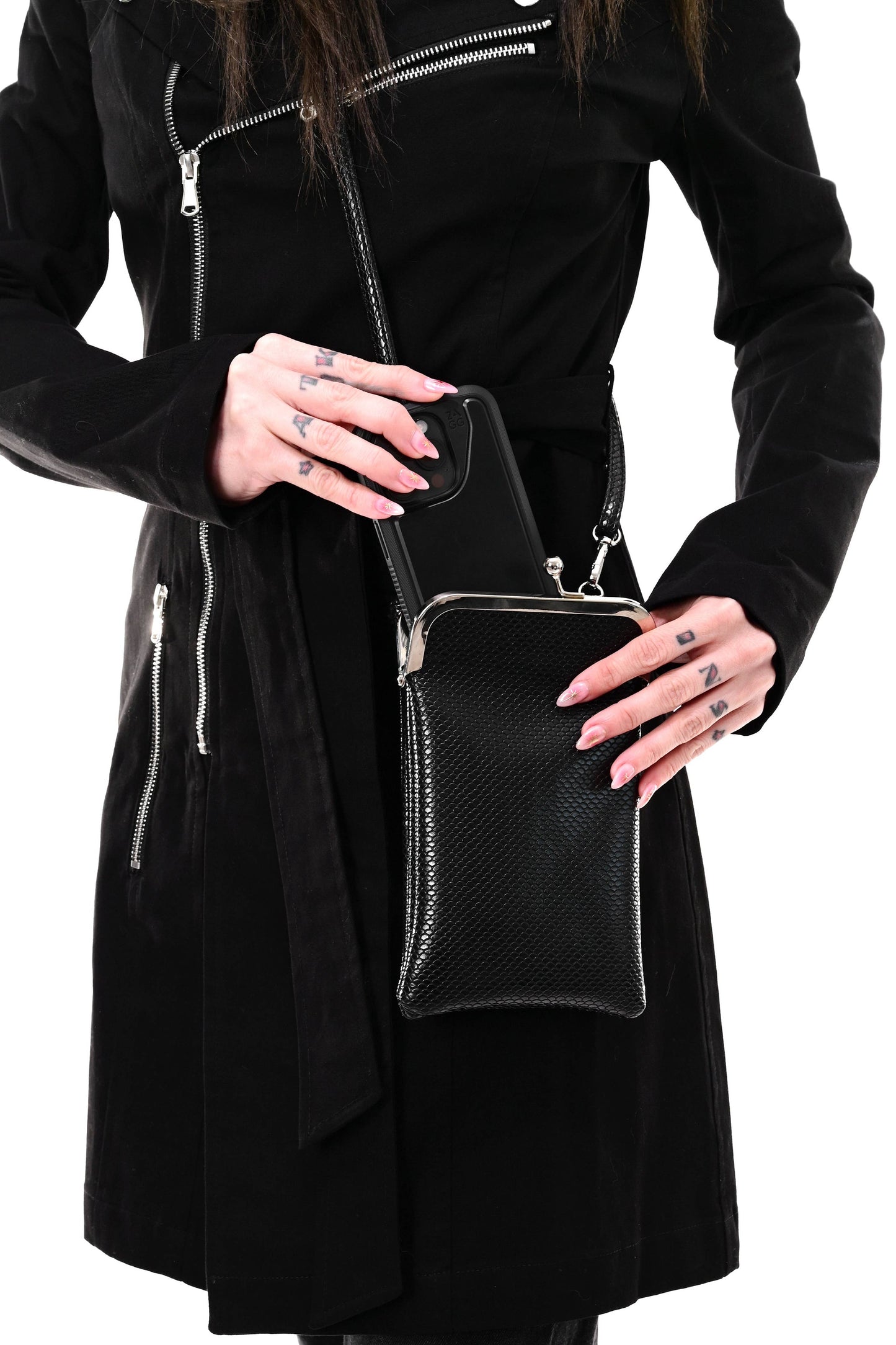 Foxblood - Mini Crossbody Bag - Apple Leather
