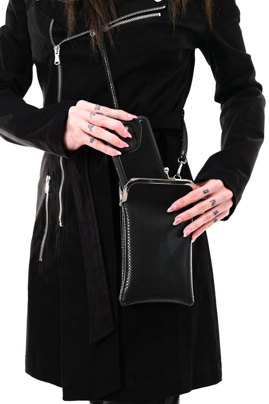 Foxblood - Mini Crossbody Bag - Apple Leather