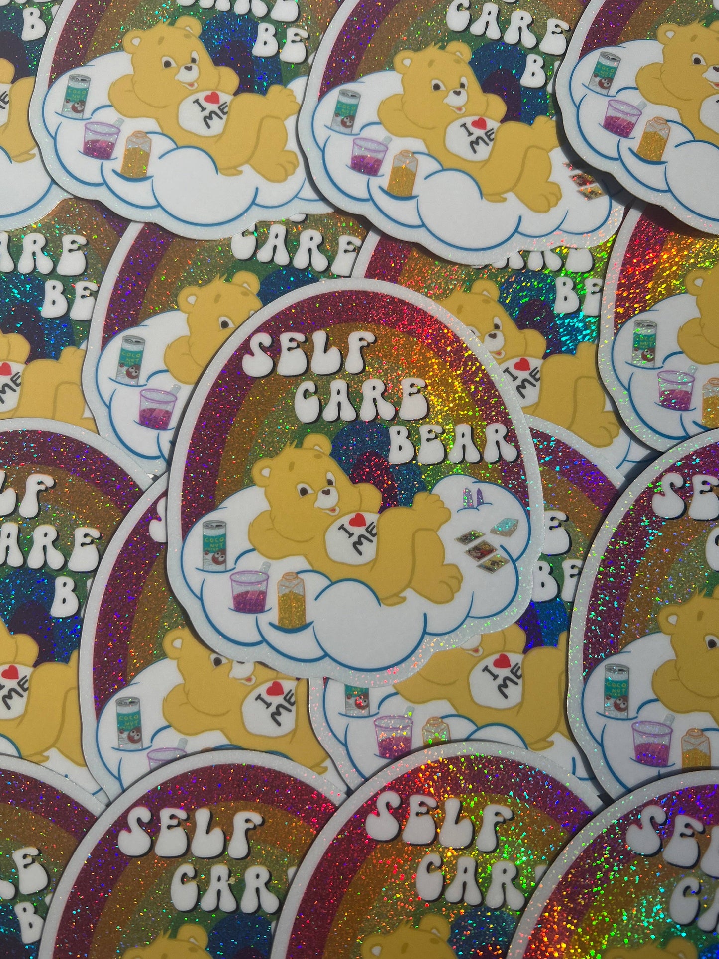 Astral Weekend - 3 Inch Sticker Self Care Bear
