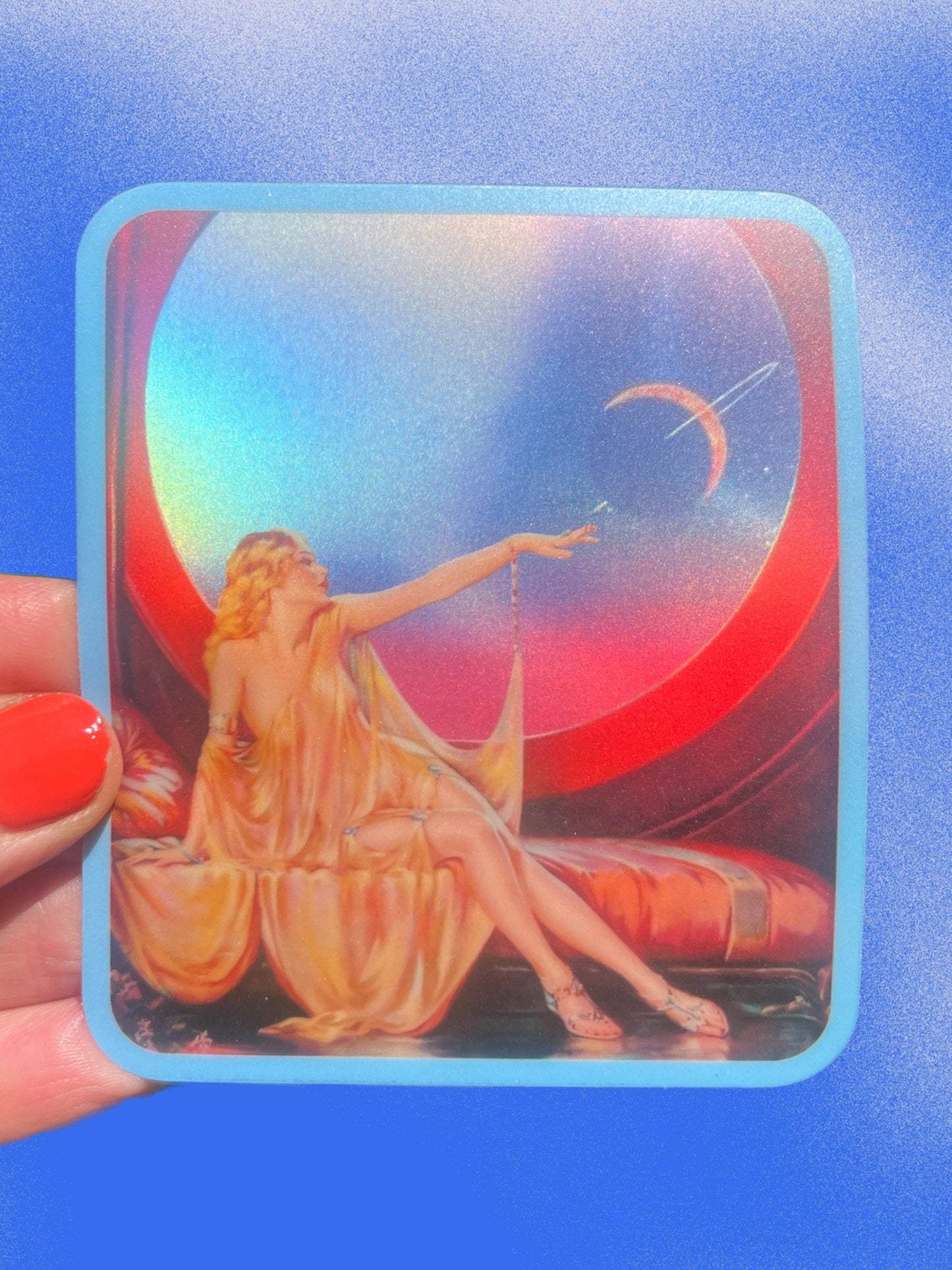 Astral Weekend - Sci-Fi Space Fantasy STICKER 3 Inch