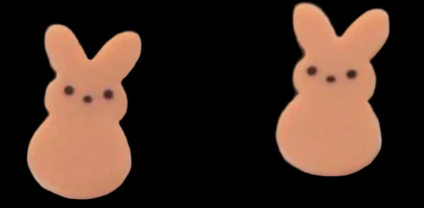 Peep Bunny Earrings