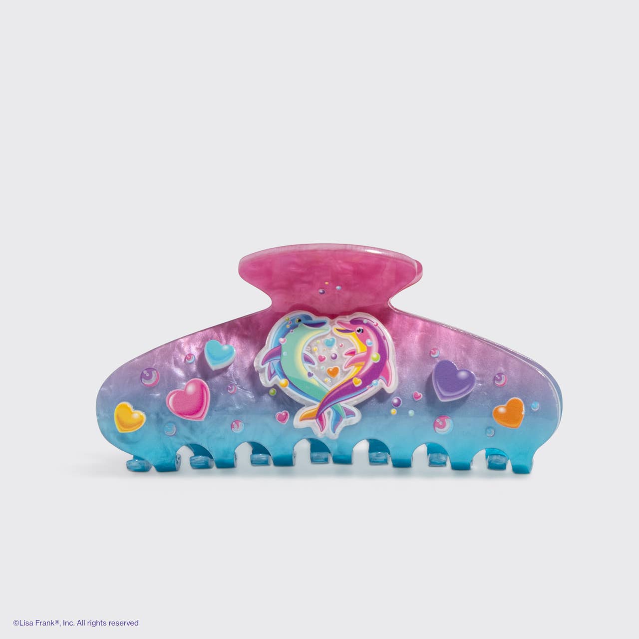 KITSCH - Lisa Frank x Kitsch Glitter Claw Clip in Dancing Dolphins™