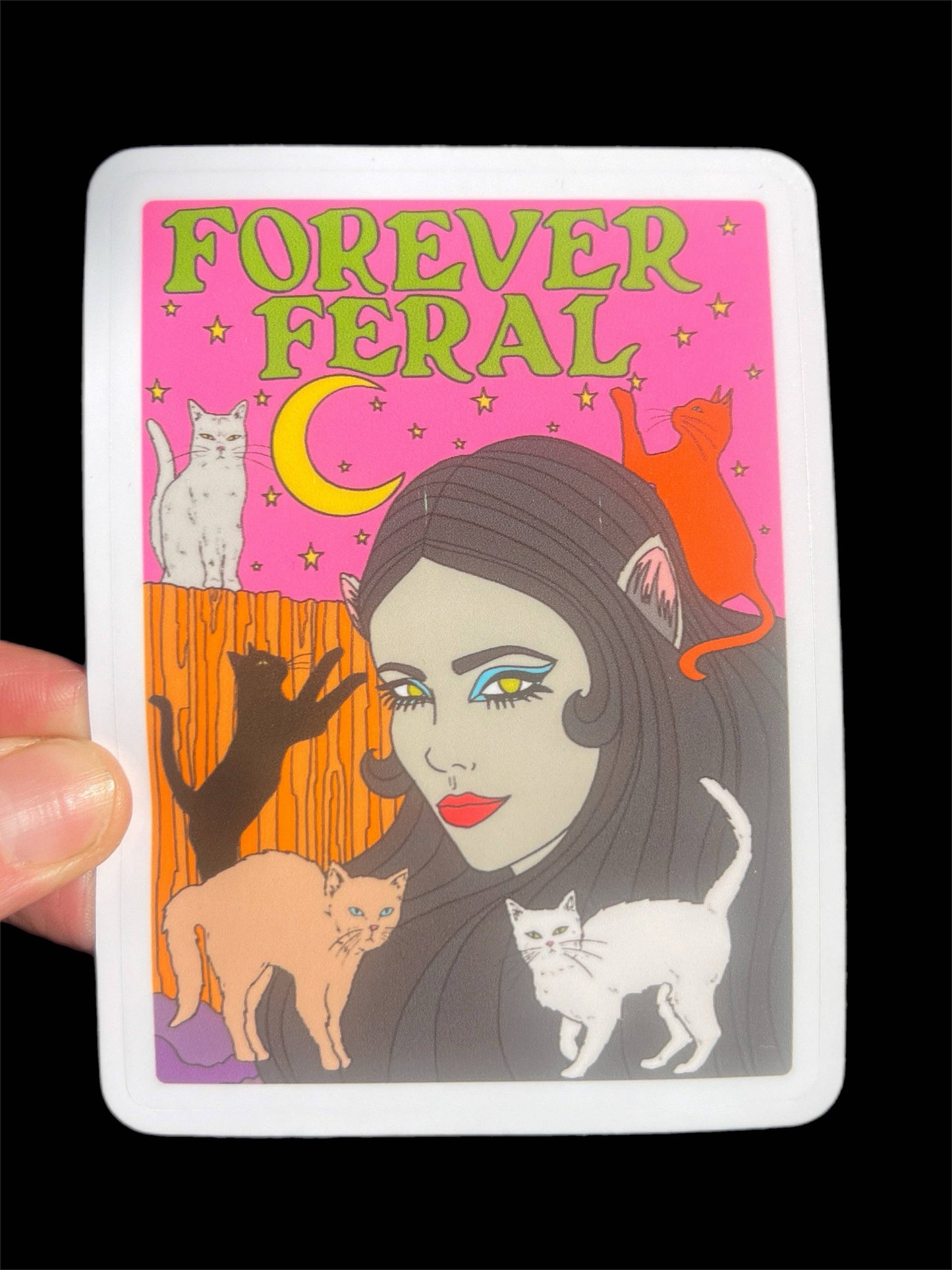 Astral Weekend - Forever Feral Sticker 3 Inch