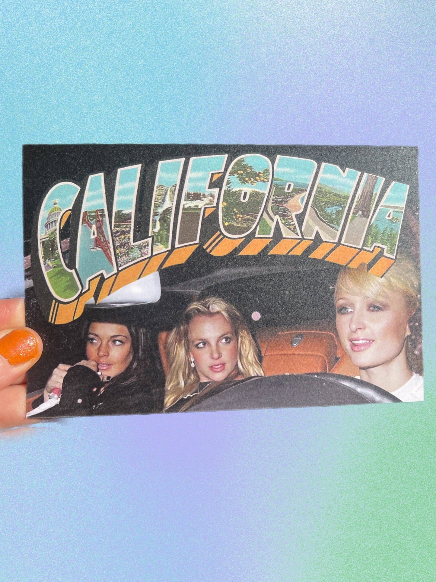 Astral Weekend - POSTCARD California Triple Threat