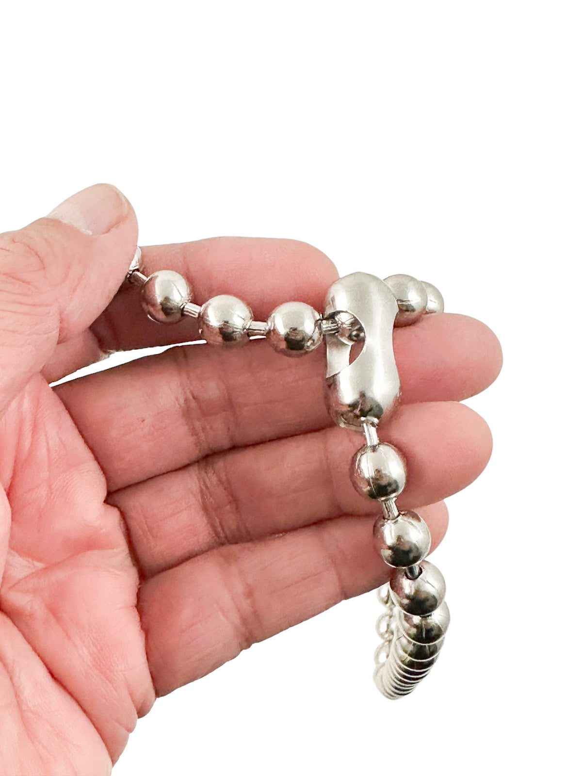 Funk Plus - REGULAR BALL CHAIN NECKLACE - 18" / Silver