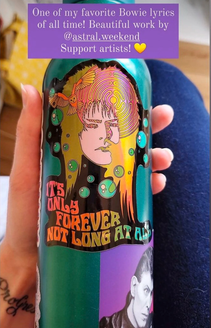 Astral Weekend - 3 Inch Sticker Labyrinth David Bowie