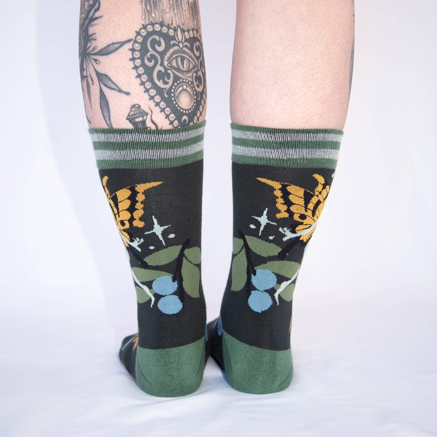 Foot Clothes- Fanciful Fairies Crew Socks