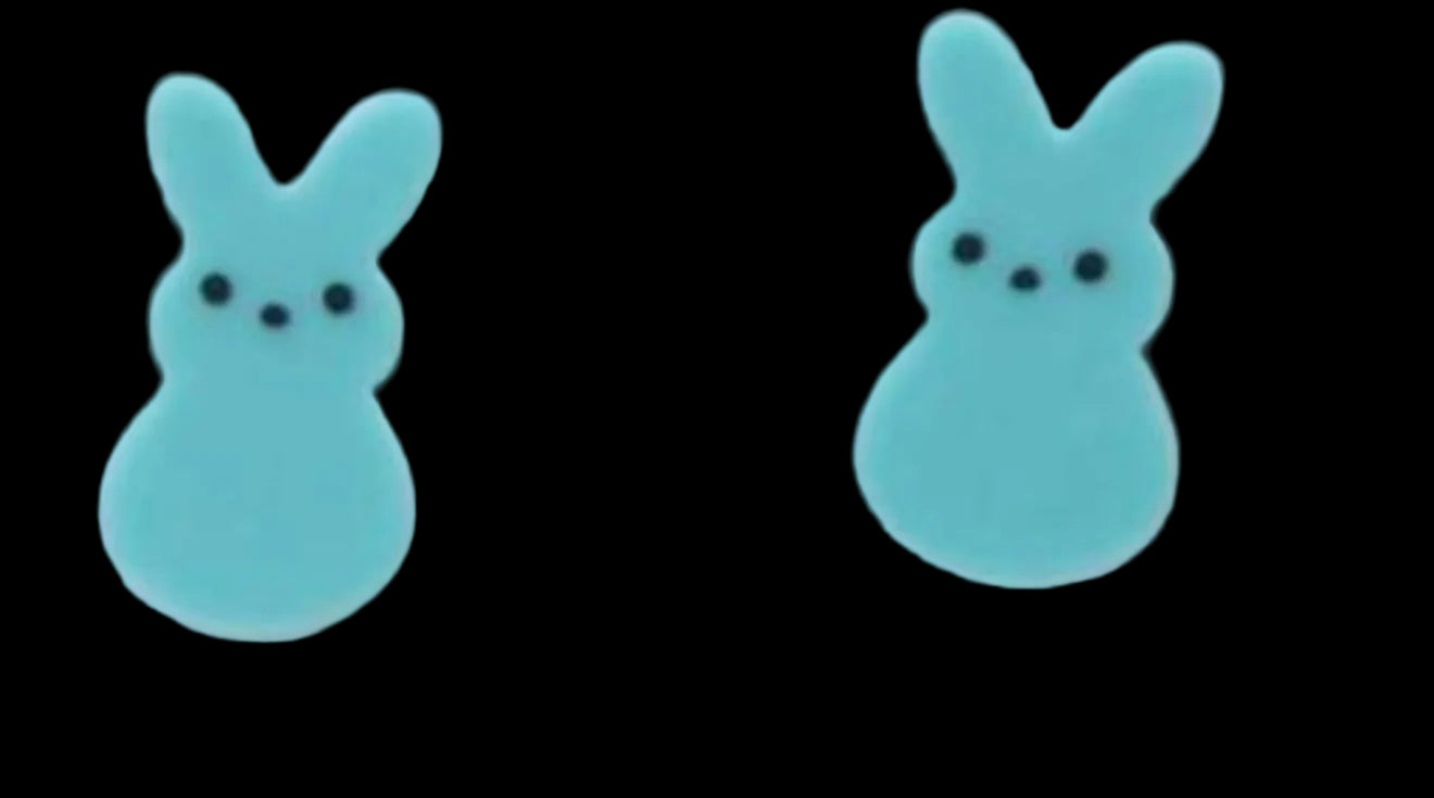 Peep Bunny Earrings