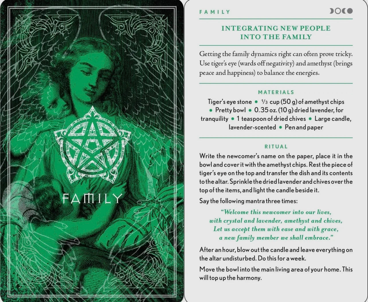 Wiccapedia Spell deck