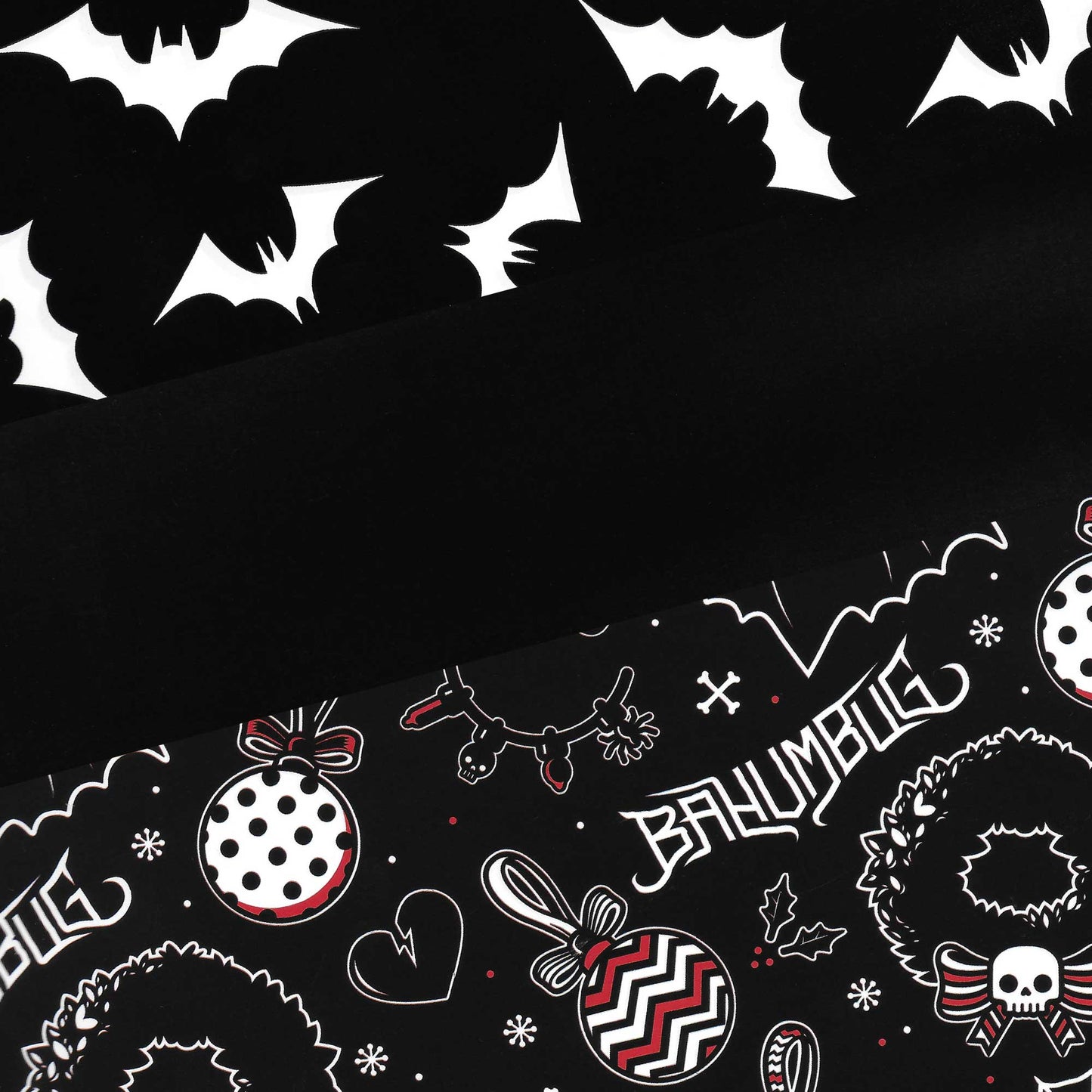 Sourpuss - SOURPUSS BATTY HUMBUG GIFT WRAP SET