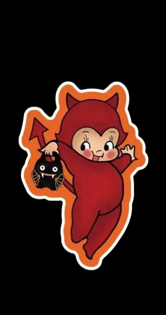Kewpie Devil Sticker