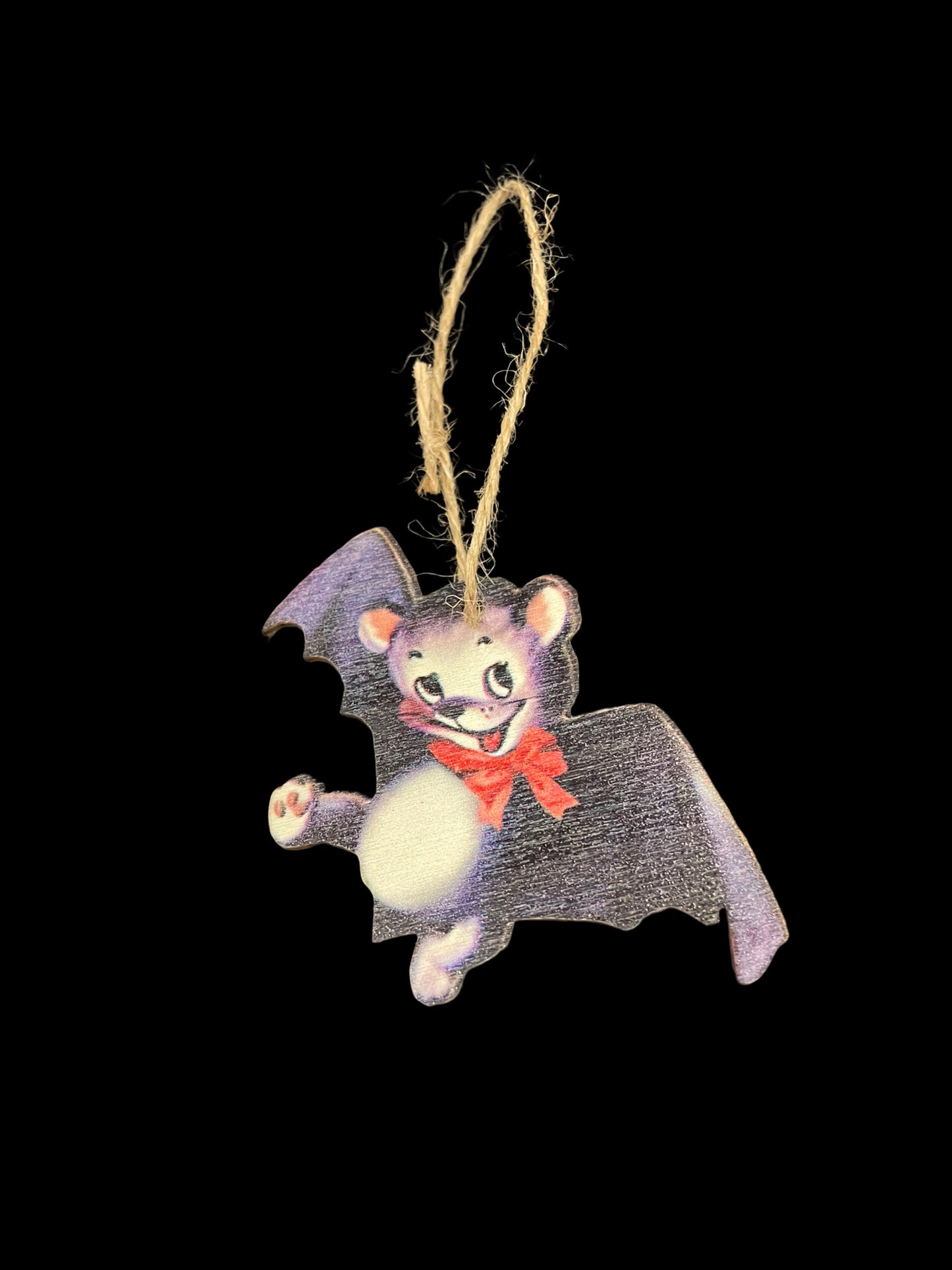 Vintage Halloween Wooden Ornaments