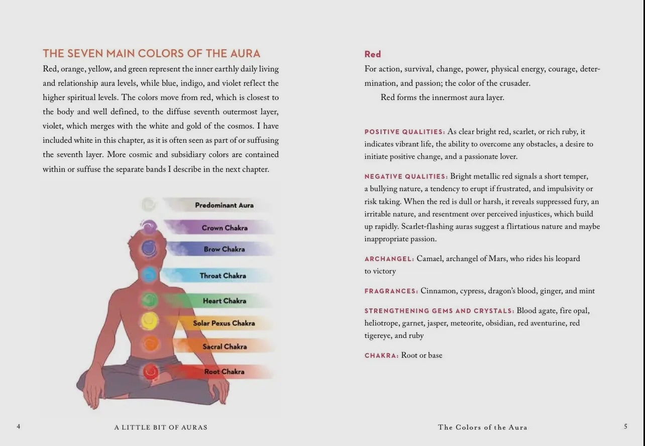 Little Bit of Auras Book