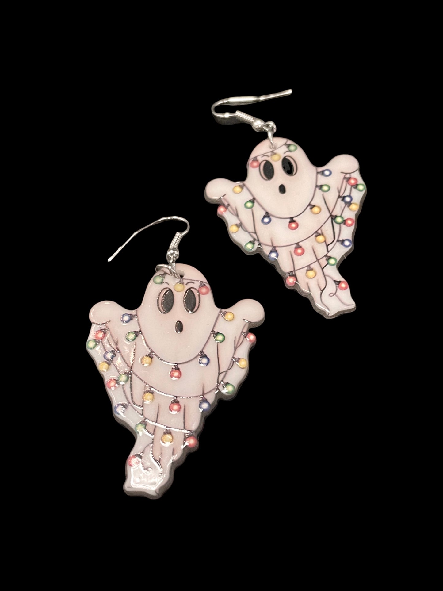 Christmas Ghost Dangle Earrings