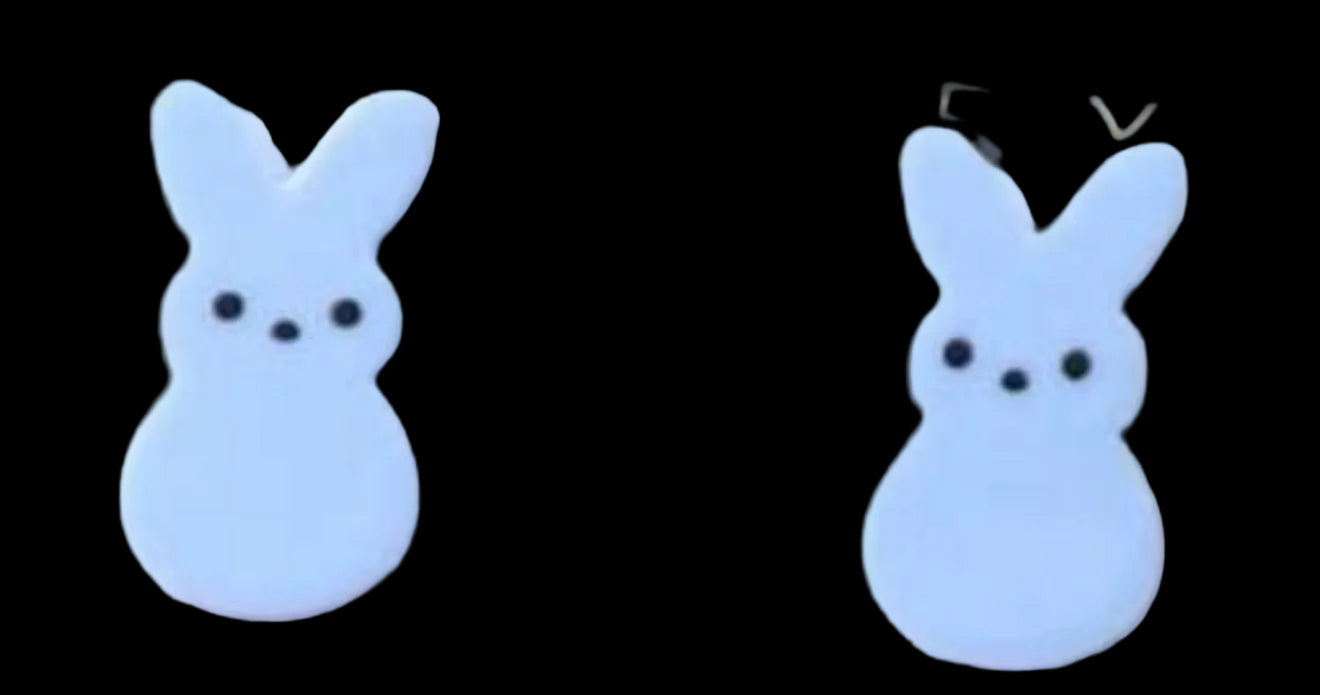 Peep Bunny Earrings