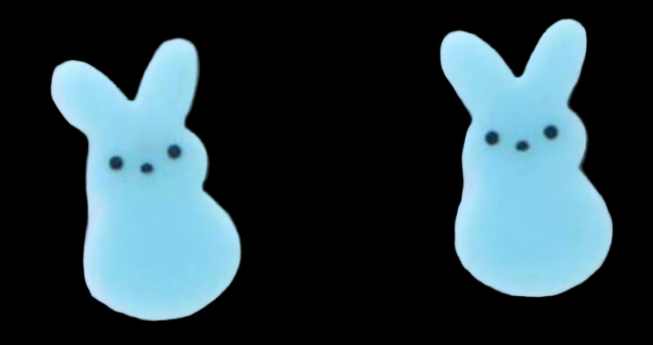 Peep Bunny Earrings