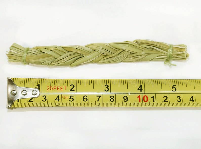 Sweet Grass Braids 4-5" for Smudging and Cleansing 20pc