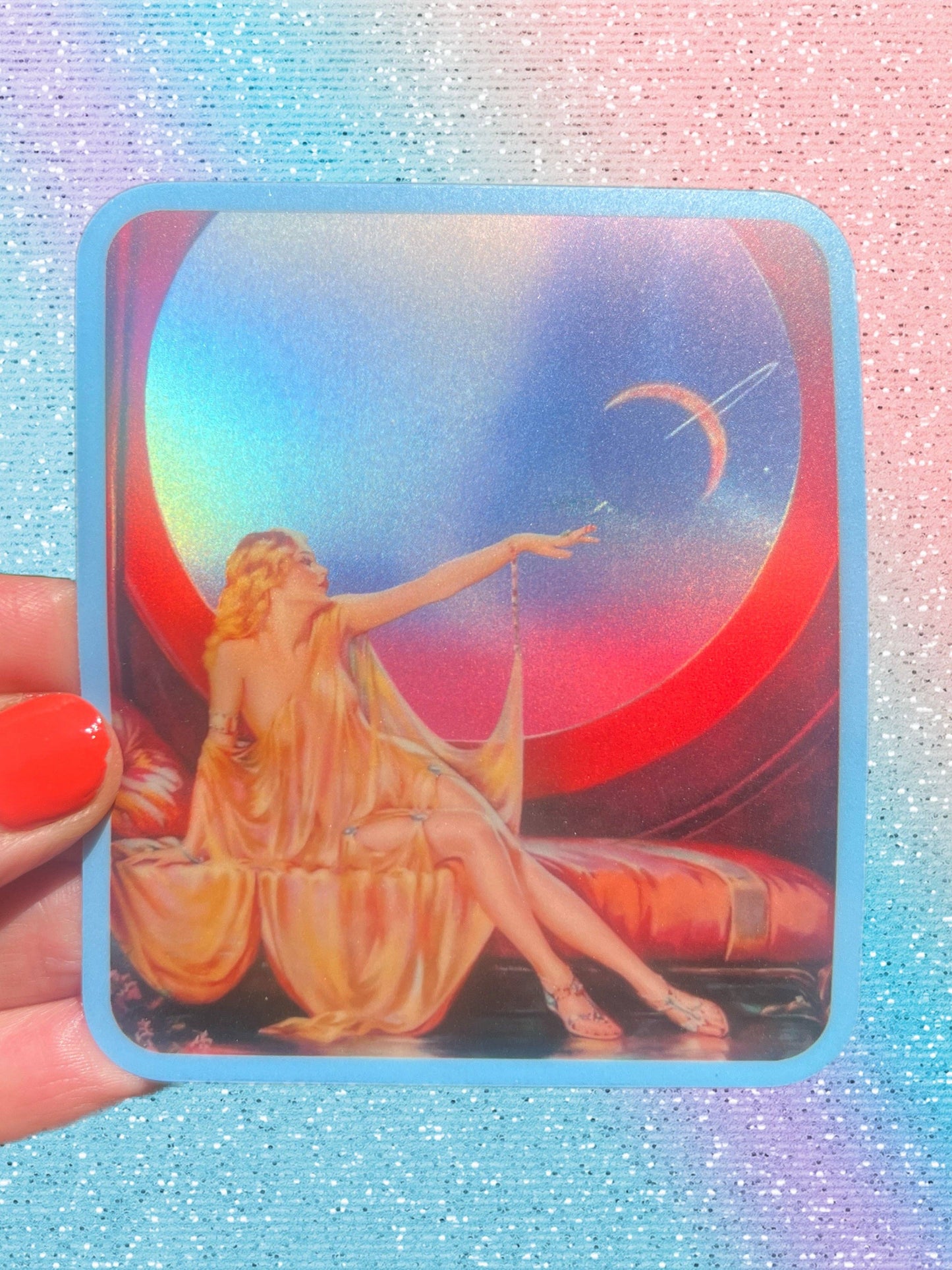 Astral Weekend - Sci-Fi Space Fantasy STICKER 3 Inch