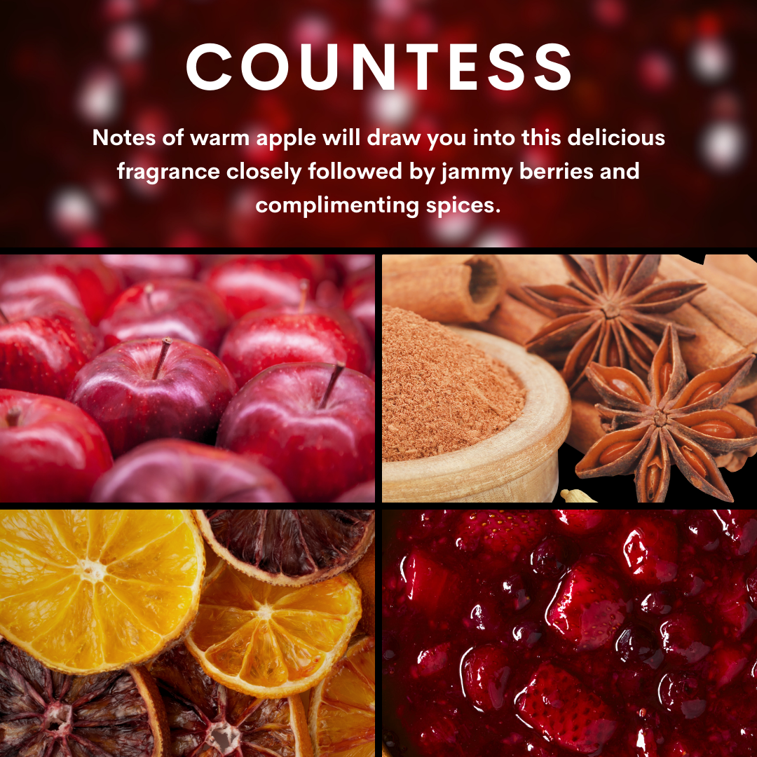 Burke & Hare Co - Gothic Scented Candle - Countess - Apple