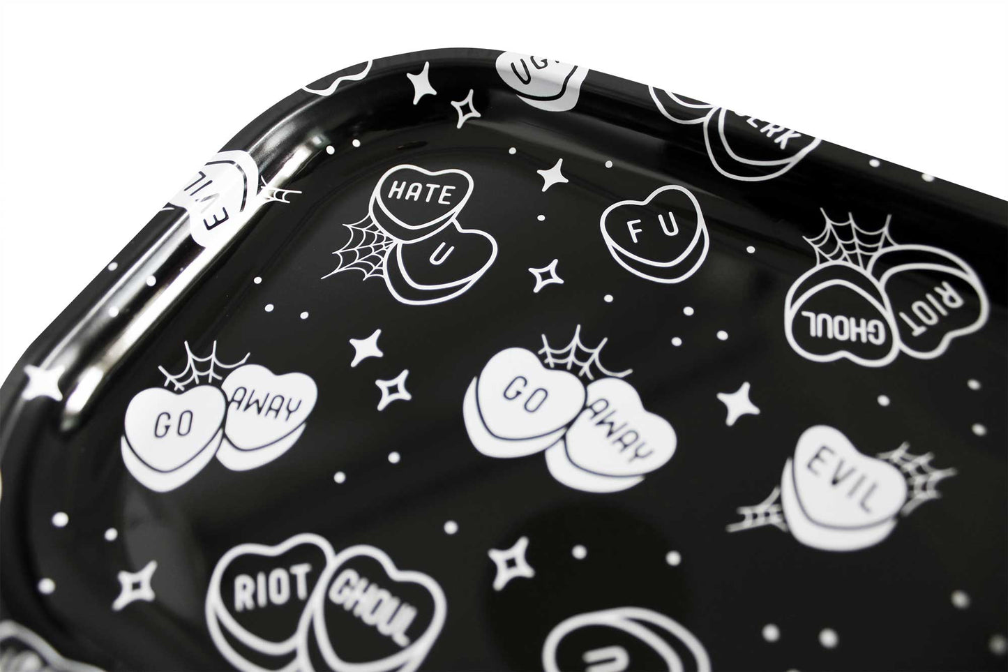 Sourpuss - SOURPUSS ROTTEN HEARTS TIN TRAY