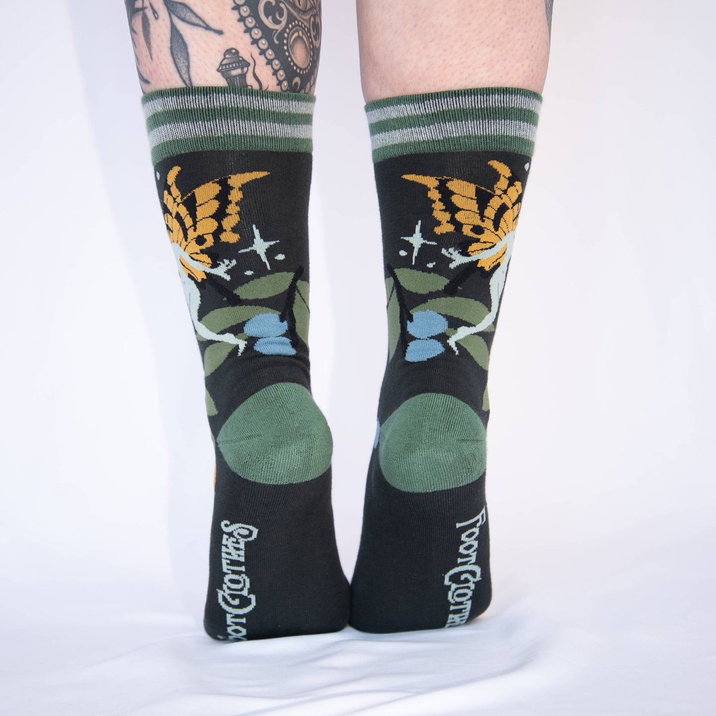 Foot Clothes- Fanciful Fairies Crew Socks